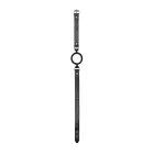 Master Series Silicone Adjustable Restraint Ring Gag – Black – 4 cm — Photo 3