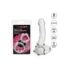 Steel Beaded Silicone Ring Set – Clear — Photo 5
