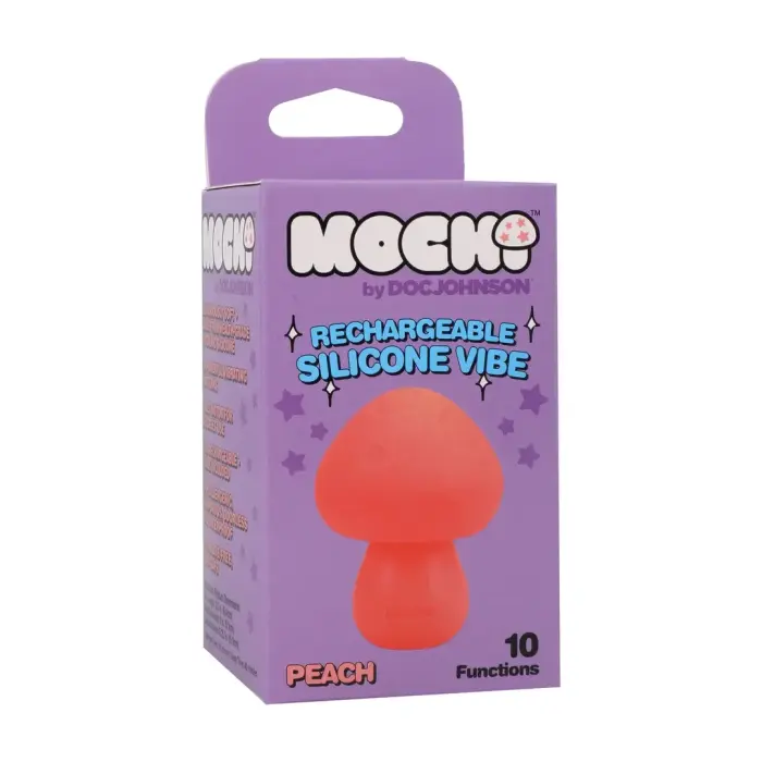 Mushroom Vibe перезаряжаемый вибратор – персиковый