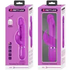PRETTY LOVE Kampas 3-vienā daudzfunkcionālais truša vibrators – 18 cm (7″) – violets — Foto 9