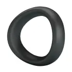 Crazy Bull Valen – Silicone Cock Ring – Black — Photo 5