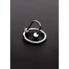 Full Stop C-tipa anālais spraudnis ar tērauda gredzenu – 28 mm Foto 3