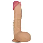 Legendinis karališko dydžio realistiškas dildo – 26.7 cm (10.5″) – Rožinis — Nuotrauka 4