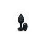 B-Vibe Vibrating Jewel Anal Plug M/L – Black — Photo 1