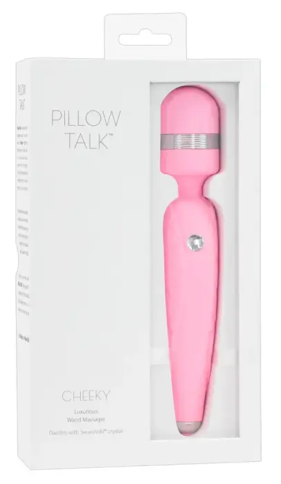 Pillow Talk Cheeky Pink wand vibrators – 20 cm (7.9″)