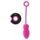 Caresse by TOYJOY Embrace I tālvadības olveida vibrators – rozā — Foto 1