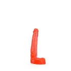 All Red realistiškas dildo su tekstūra – 20 cm (8″) — Nuotrauka 4