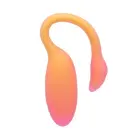 Magic Motion Flamingo Max lodes vibrators – 18 cm (7″) – oranžs — Foto 6