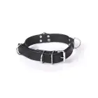 Deluxe Bondage Collar – Black — Photo 1