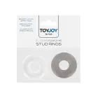 Stud Rings 2-Pack – Clear — Photo 2