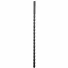 All Black Silicone Urethral Sound 24 cm - Flexible 6/8 mm Medical-Grade Probe – Black — Photo 1