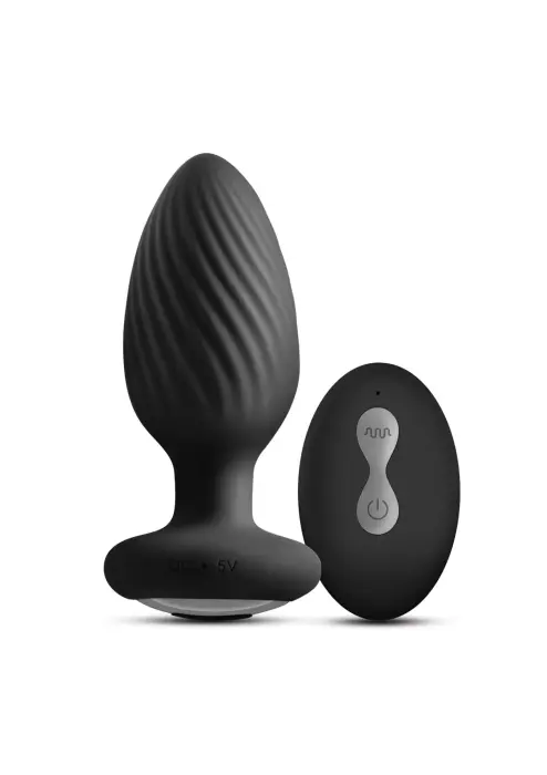 Renegade Alpine 2.0 Vibrating Butt Plug with Remote Control – Black