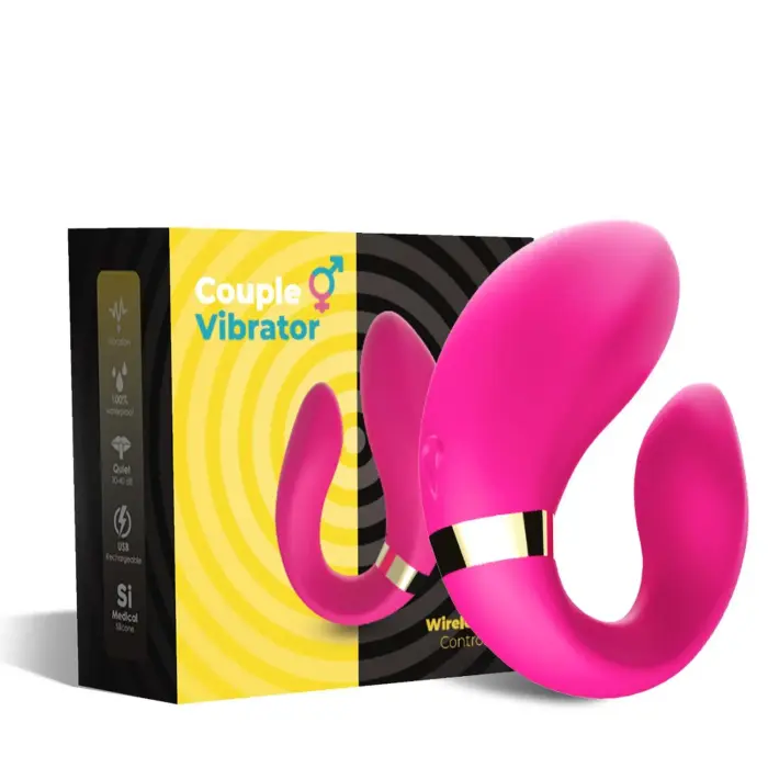 Crescent vibraator – 9.2 cm – roosa