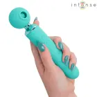INTENSE Hamby стимулятор с всасыванием и вибрацией – 19.4 cm (7.6″) – синий — Фото 7