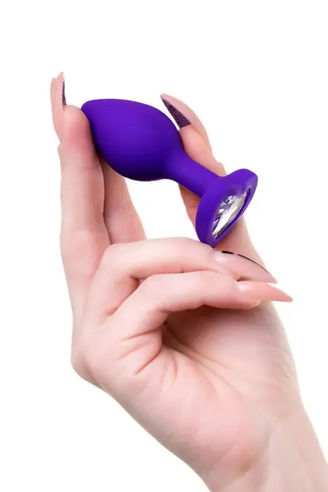ToDo Anal Plug Diamond Heart – 7 cm – Violetinis Photo