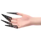 Sportsheets Sensory Fingertips – metal fingertips for sensory play, set of 5 – black — Photo 3