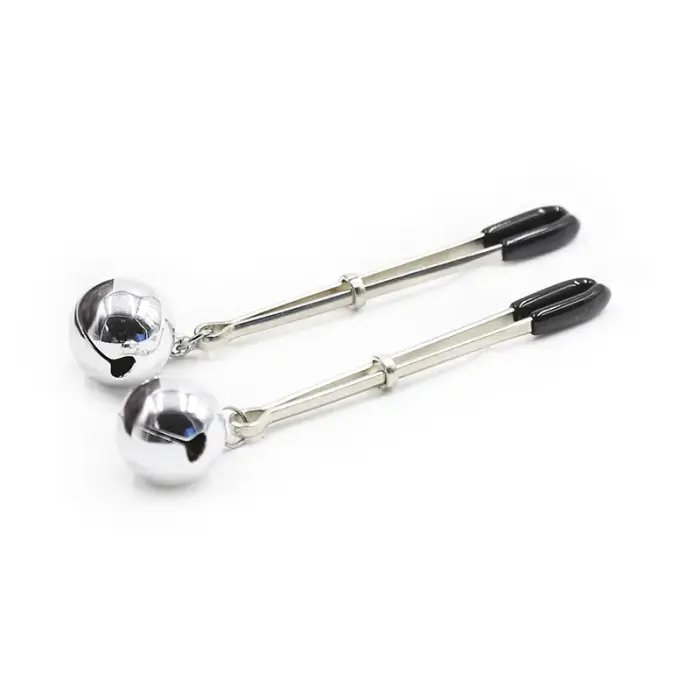 Krūšu galu skavas ar zvaniņiem Foto 2