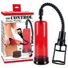 You2Toys Air Control вакуумная помпа для члена – прозрачный-красный — Фото 4