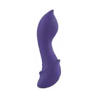Teazers Curling Mini Vibrator – 17.4 cm (6.85″) – Midnight Violet Photo