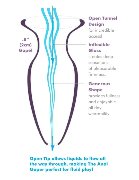 AFE pradedančiųjų analinis gaperis – 9.6 cm – Skaidrus Photo