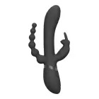 VIVE Rini Pulse Wave divu dzinēju wand vibrators – 22.5 cm – Melns — Foto 4