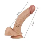 LoveToy Real Extreme Dildo – realistlik dildo – PVC – lihatooni – 21,6 cm — Foto 4