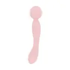 Good Vibes Only Simi dubultais wand vibrators – 24.4 cm (9.6″) – rozā — Foto 1