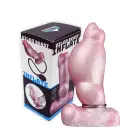 Kiotos Monstar Dildo Beast 93 - Piepūšams rozā un balts Foto 1