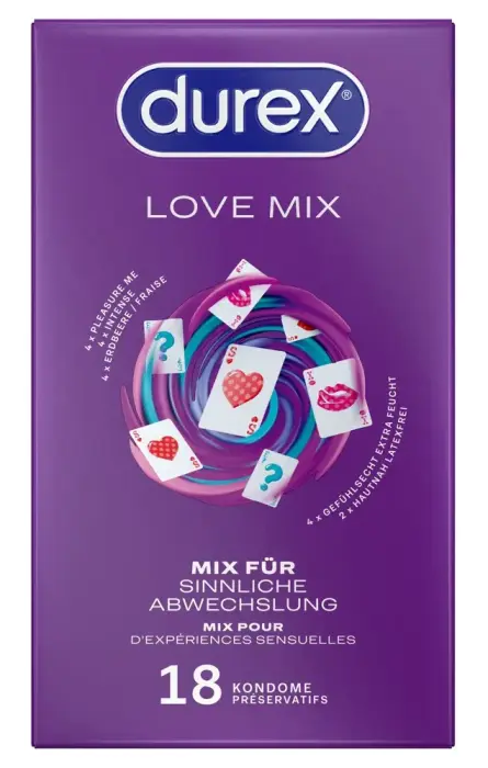 Durex Love Mix kondoomid – 40 tk