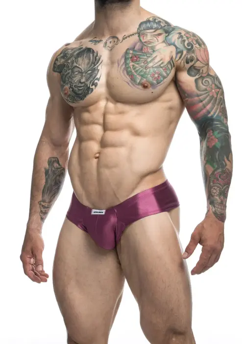 Justin+Simon Cheek bikini – fuchsia – S