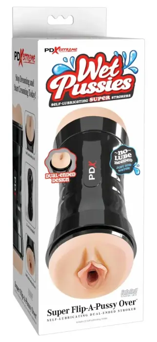 PDX Extreme Super Flip-A-Pussy двусторонний мастурбатор – 26 cm (10.2″)