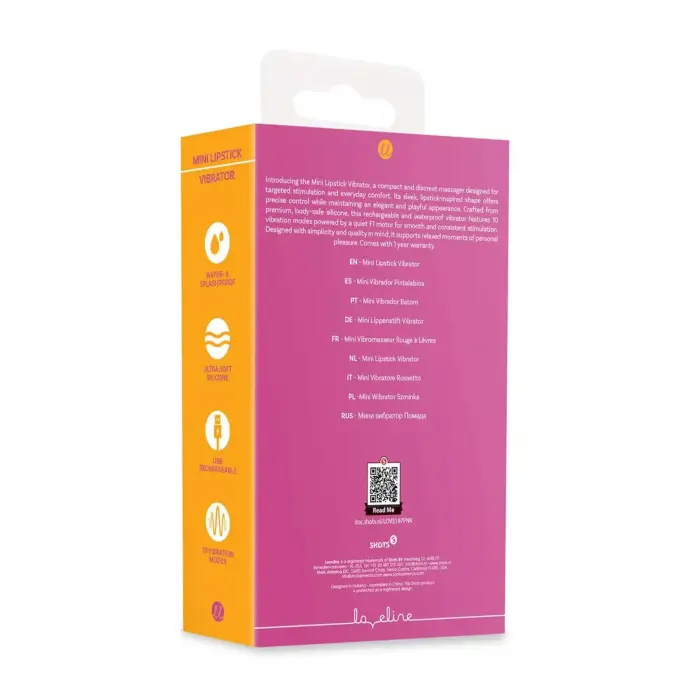Mini Lipstick Vibrator – pink