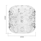 PRETTY LOVE – Crystle masturbators – caurspīdīgs Foto 7