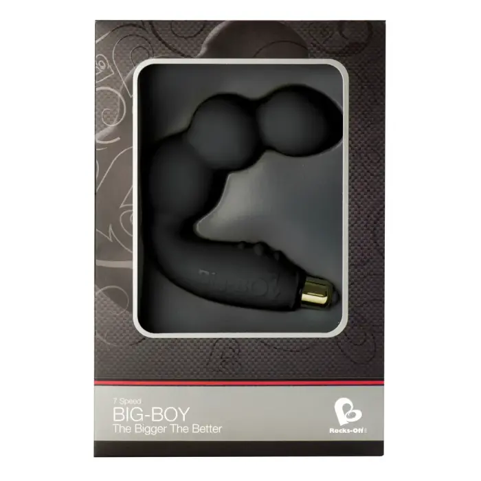 Big Boy – Realistlik eesnäärme vibraator – 10 cm (4″) – Must
