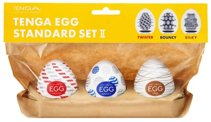 Tenga Egg Standard Set 2 - 3 Pack