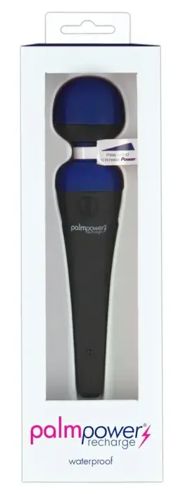palmpower Uzlādējams wand masāžas vibrators – 19.5 cm (7.7″) – zils Foto 8