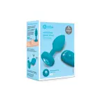 b-Vibe Vibrating Jewel Plug S/M – 9.8 cm – Blue — Photo 5