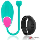 Wearwatch виброяйцо с пультом-часами WatchMe – морская волна/угольно-чёрный — Фото 2