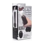 Вибрирующий струйный дилдо – 21.5 cm (8.5″) – черный — Фото 1