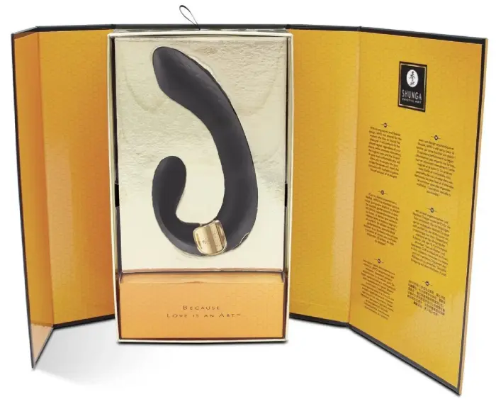 MIYO luksuslik topeltstimulaator – 18.5 cm (7.3″) – must Photo