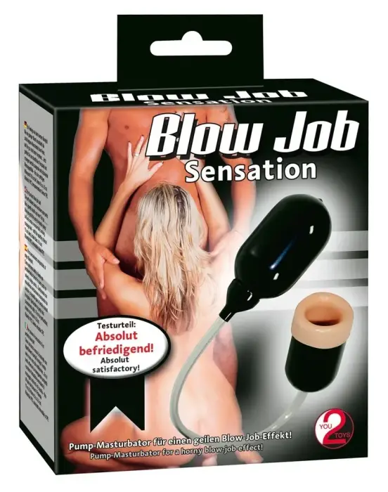 Blowjob Sensation Masturbator – 10 cm – Skin