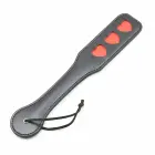 Ohmama Fetish Hearts PVC peksupael – must 32.6 cm — Foto 1