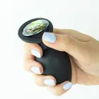 Camileo - Anālais spraudnis ar maināmiem dārgakmeņiem - 7 cm (2.8″) - Melns — Foto 6