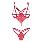 Obsessive Matildea bodis – raudonas – S/M — Nuotrauka 3