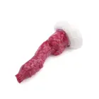 Kiotos Monstar Beast dildo – 20.5 cm (8″) – Sarkans/balts — Foto 7
