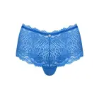 OBS Lace Shorts with Cut-Out Back – Blue – S/M — Photo 3