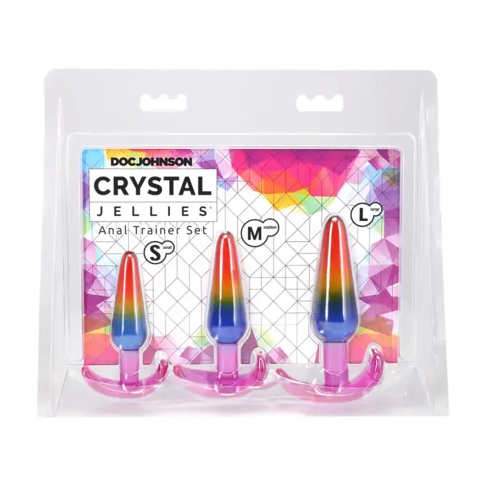 Rainbow Anal Trainer Set – S/M/L