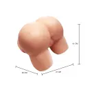 Fabulous Fat Mega Ass anālais masturbators – miesas krāsa — Foto 4