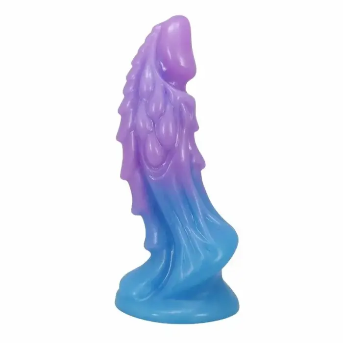 POWER MONSTERS ATLANTEANS Silicone Fantasy Model 19cm Blue & Purple
