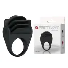 PRETTY LOVE - CHESTER vibrating cock ring – Black — Photo 1